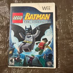 Wii Batman - The Video game 
