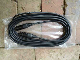 Brand New 20ft XLR Mic Cables, Several Available 