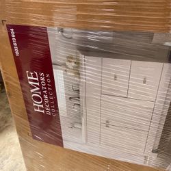 Home Decorators Collection Sedgewood 48-1/2 in. W Bath Vanity in White with Solid Surface Technology Vanity Top in Arctic with White Sink