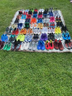67 multiple  pairs of sneakers size 12-13