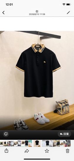 Black Polo shirt, large