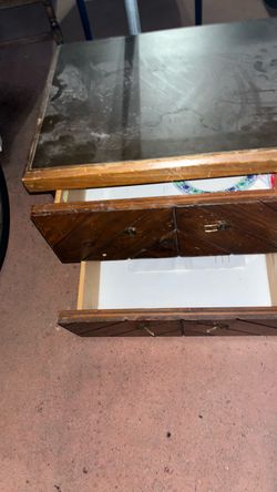 Wooden night stand