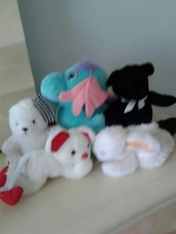 Stuffed animals (5)