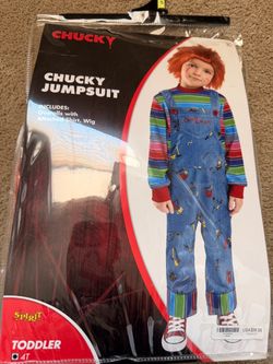 Chucky costume 4T