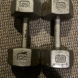 35 Pound Dumbbell Weights For Sale