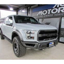 2017 Ford F150 SuperCrew Can Raptor Pickup 4D 