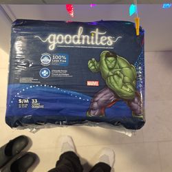 2 Goodnight S/M 33 Count Boys Bedwetting Underwear