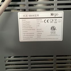 Orgo Pebble ice maker