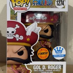 Gol D. Roger Funko Pop CHASE One Piece Anime MINT