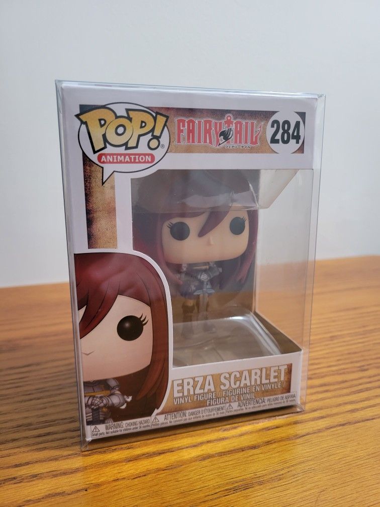 Funko POP! Fairy Tail Ezra Scarlet #284 w/Protective Case