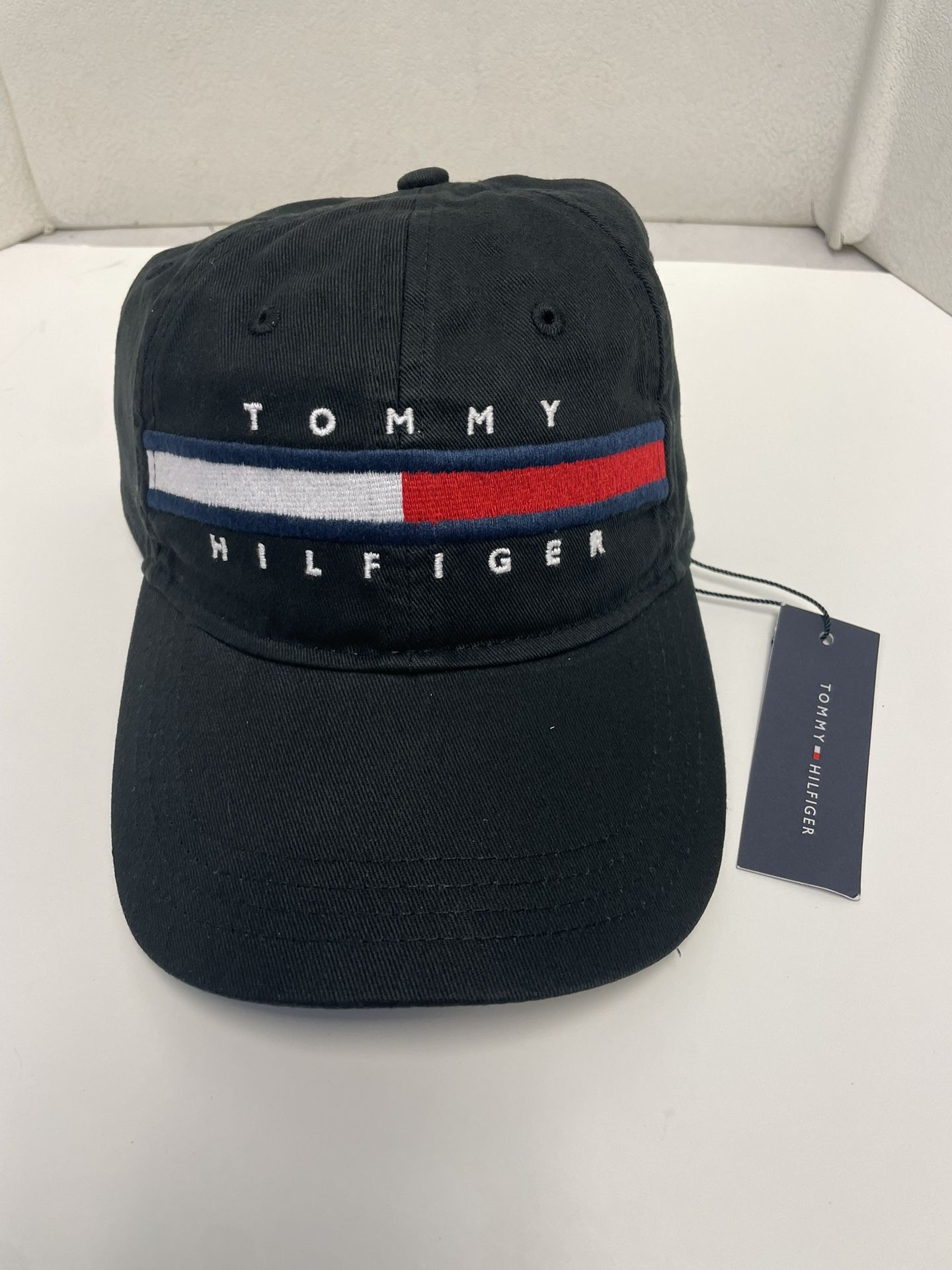 Tommy Hilfiger Tino Logo Baseball Cap Hat Twill OS Jumbo Logo - Brand New - NWT