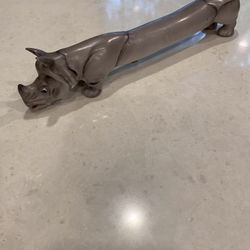 Vintage Rhino Salt And Pepper Shaker