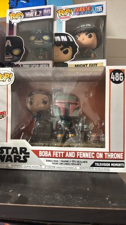 Boba Fett and Fenec on Throne # 486 Funko Pop