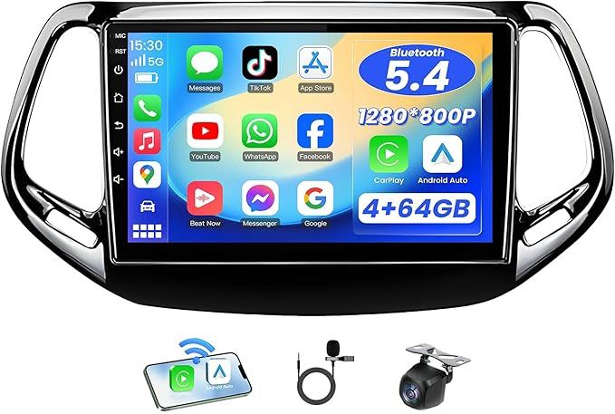 Radio for Jeep Compass Patriot 2017-2020