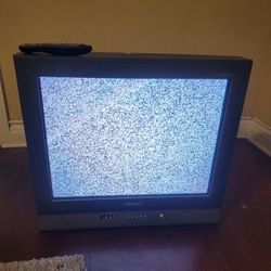Samsung 27" Classic Dyna Flat Box TV With Universal Remote 