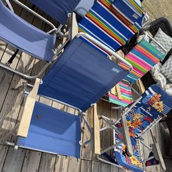 Tommy bahama and rio beach chairs 35 each