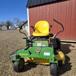 2021 JOHN DEERE 42 INCH ZERO TURN 22HP MOTOR 