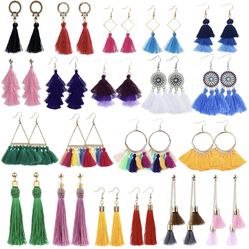 Tassel Earrings $3-$5 each 