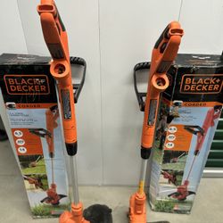 BLACK+DECKER 14 in. 6.5 AMP Corded Electric Single Line 2-in-1 String Trimmer & Lawn Edger with Auto