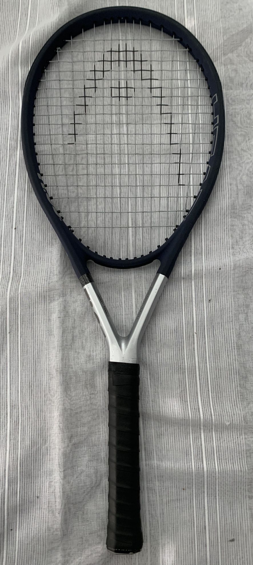 HEAD Ti.S5 Pro Titanium Tennis Racket 4 ⅜ - Original Cover + New Grip ( Black)