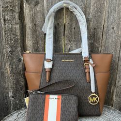Michael Kors Tote + Wristlet 