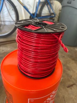 500 ft 10 AWG Red THHN copper wire stranded