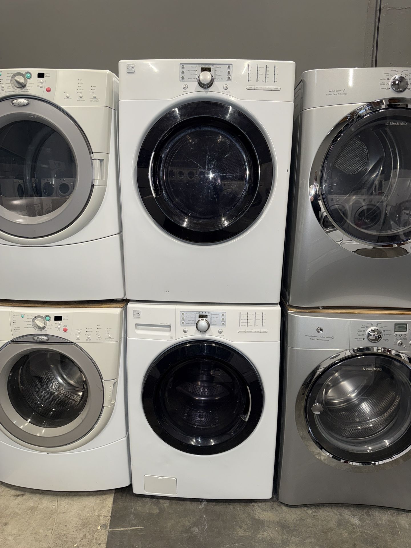 KENMORE XL CAPACITY WASHER DRYER ELECTRIC SET