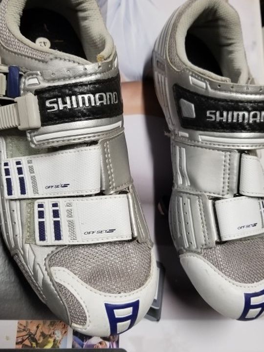 Shimano Cycling Cleats Road Bike Shoes Sz 42