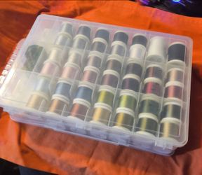 Madeira embroidery thread, carrying kit 84 count will not separate.