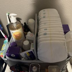 Diaper Caddy With All Items Included