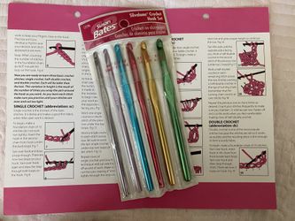 Aluminium Crochet Needle Set
