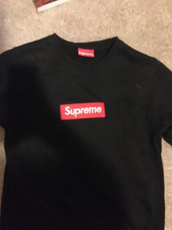 Supreme Sweater Red Box Logo