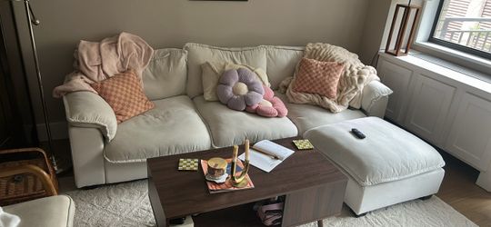 White Couch - Like New