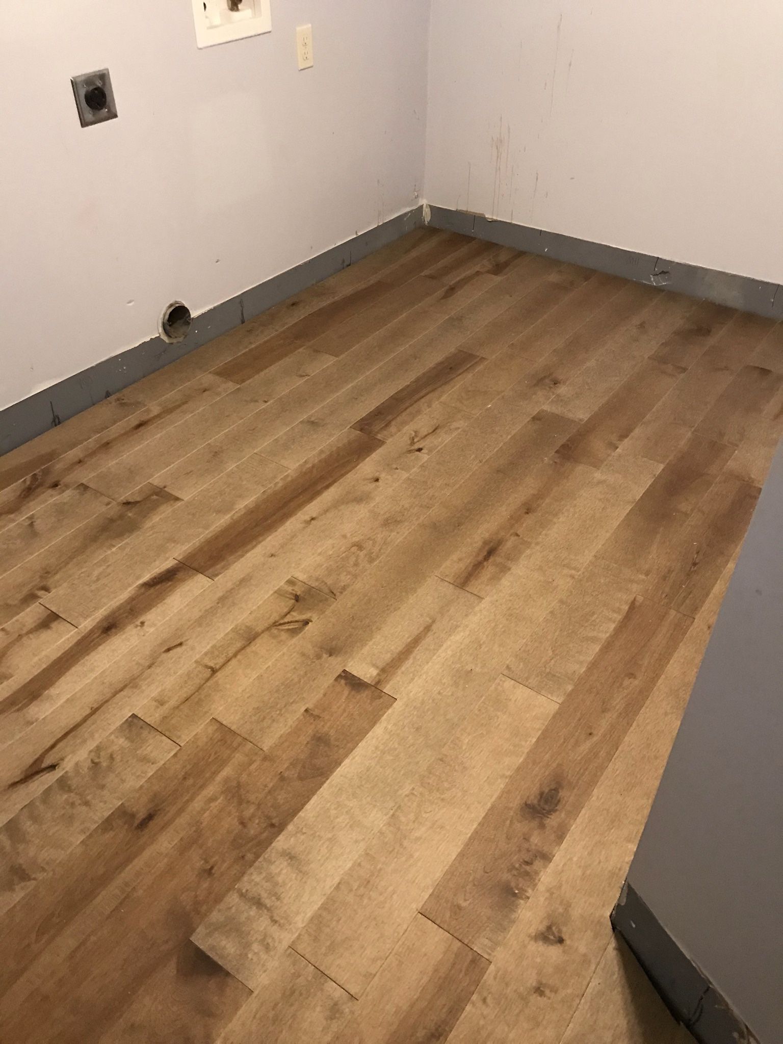 New Box Hardwood Floor