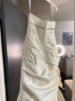 Off white wedding dress size 12