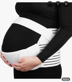 Pregnancy Maternity Belly Support Belt – Pelvic & Back Support  Used maternity support belt designed to provide gentle support for your belly, lower b