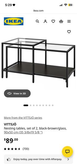 Nesting Tables