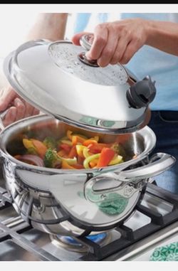 VIDA SANA® 5-PLY STAINLESS STEEL COOKWARE 4-Qt. Casserole 5557