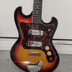 Global Electric Guitar. Vintage 60s