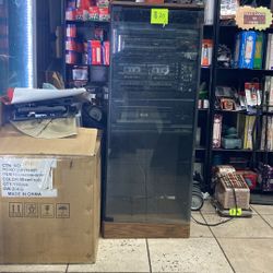 Old antique career music shelf comes with everything