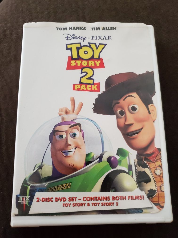 Toy story 2 pack dvd set