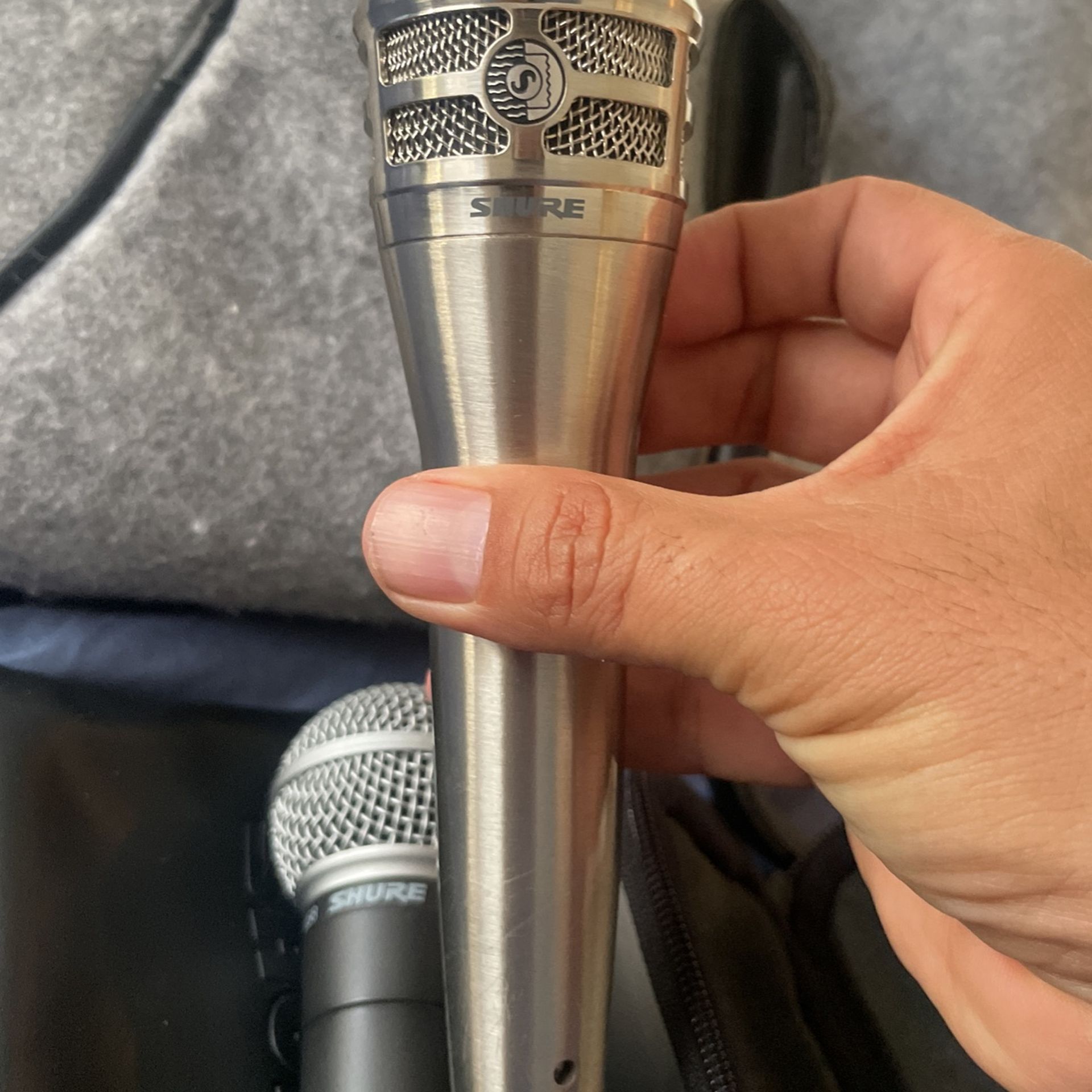 Shure KSM8 Dualdyne Cardioid Dynamic Vocal Microphone Nickel for Sale