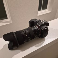 Canon R7 and Sigma 18-55 f1.8 ND Filter