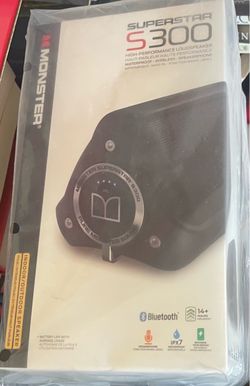 Monster SuperStar S300 Bluetooth Speaker