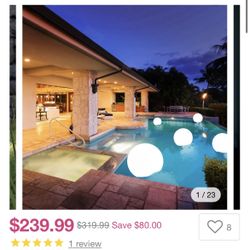 LED Light Up Pool Ball