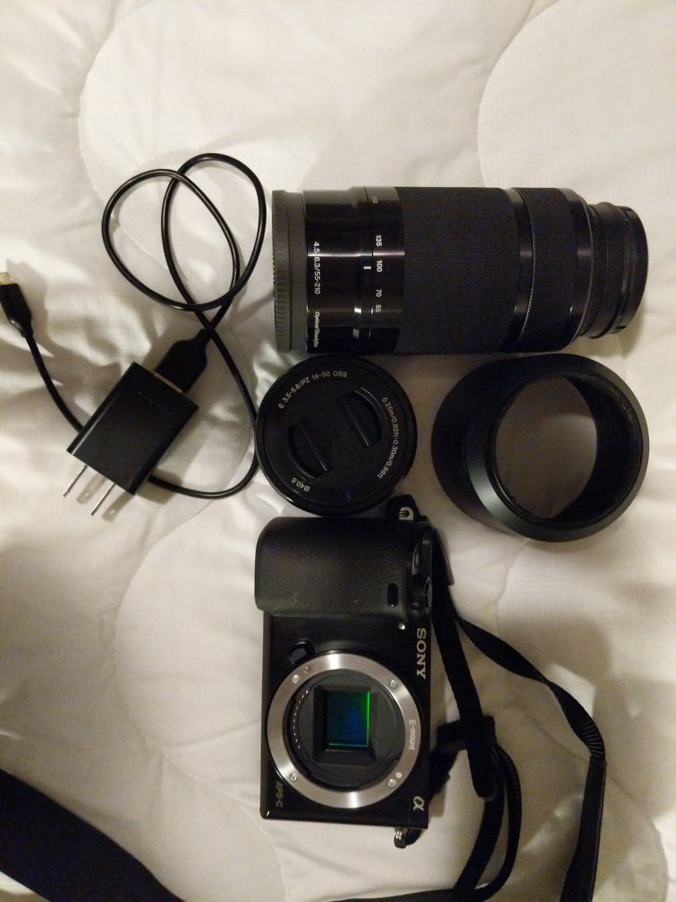 Sony A-6000 camera