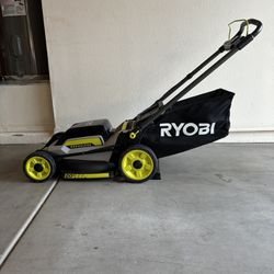 Like New Ryobi 40 Volt 20” Lawn Mower