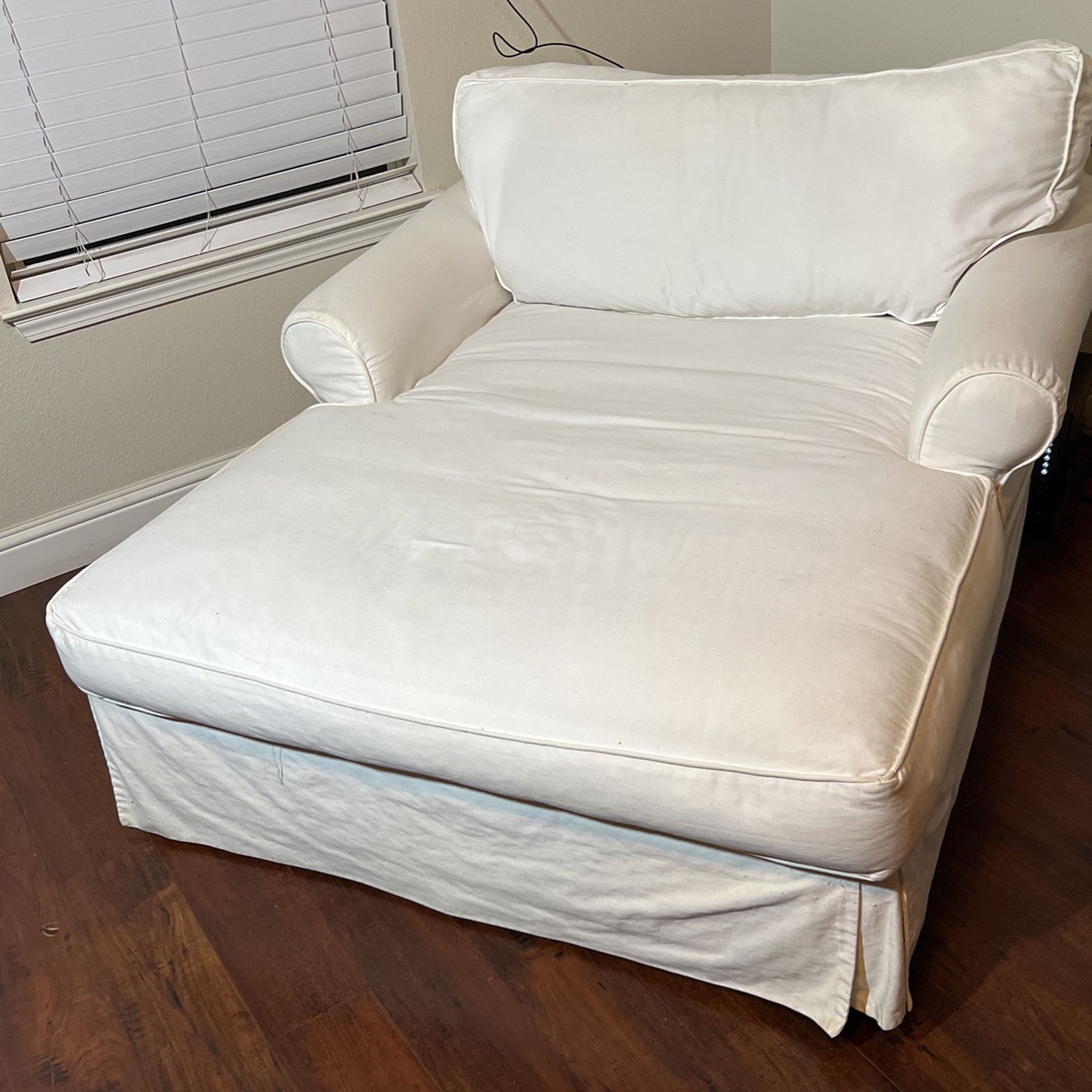 White Chaise Couch