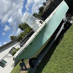 Bay Boat And Trailer