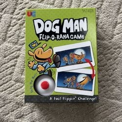Dog Man Flip-o-Rama Card Matching Gam